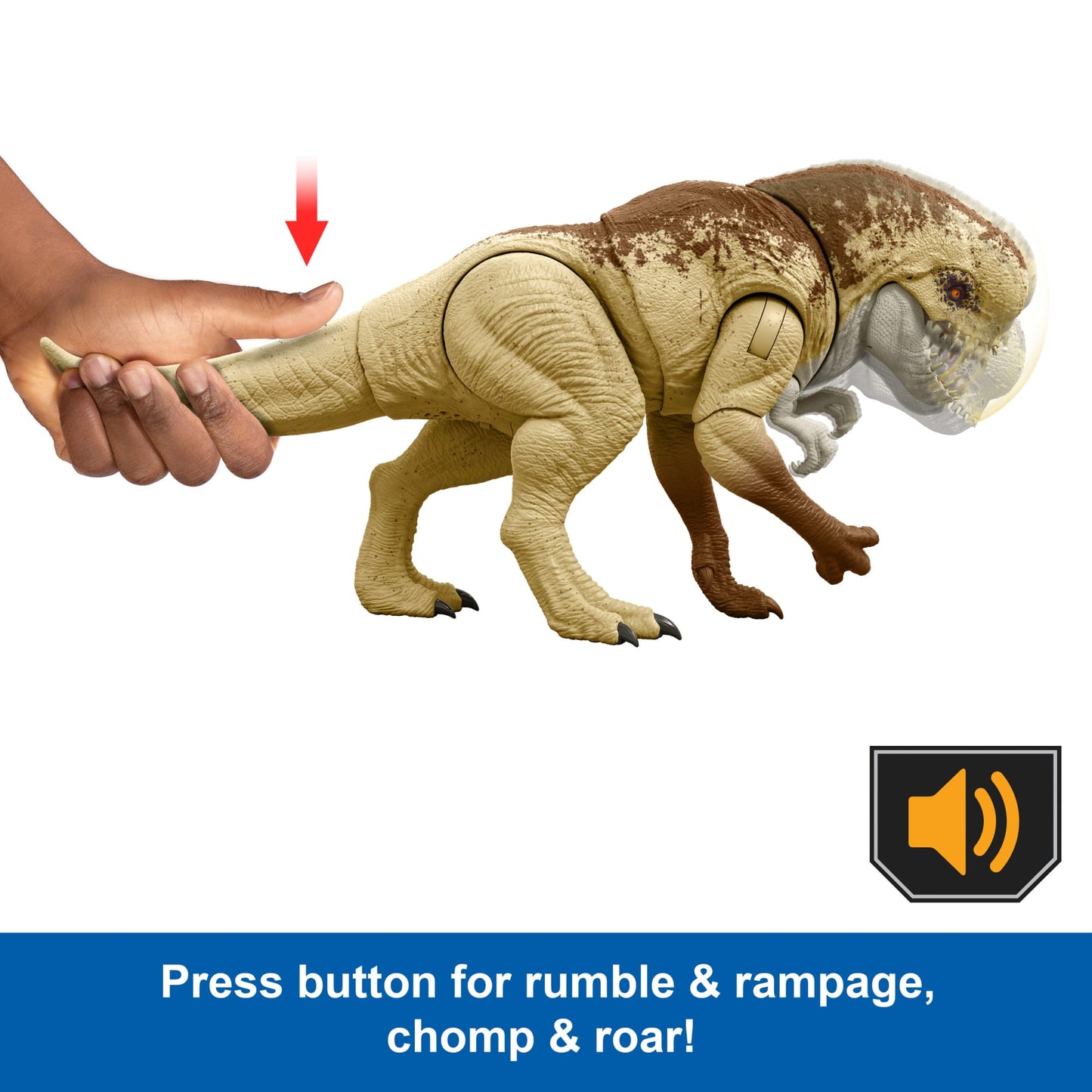 Jurassic World Rebirth Distortus Rex Action Figure