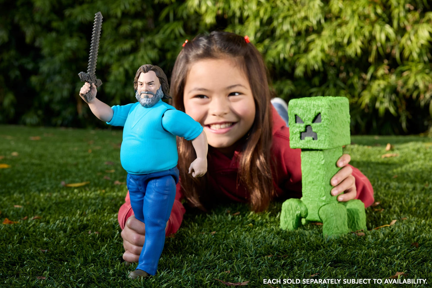 Minecraft o Filme Figura de Ação Creeper de 12 polegadas